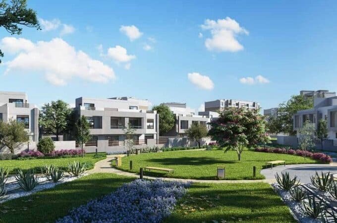 Twinhouse 3 bedrooms for resale in Bleu Vert in New Capital City